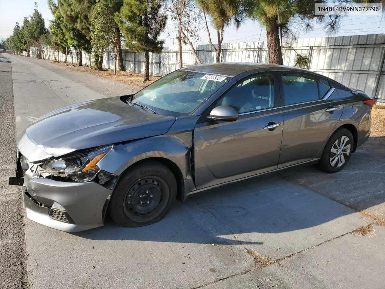 2022 Nissan Altima S VIN: 1N4BL4BV9NN377796 Lot: 74600704