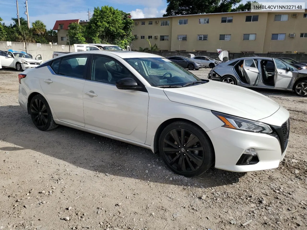 2022 Nissan Altima Sr VIN: 1N4BL4CV1NN327148 Lot: 74801804