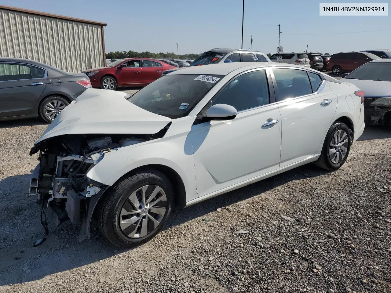 2022 Nissan Altima S VIN: 1N4BL4BV2NN329914 Lot: 75035364