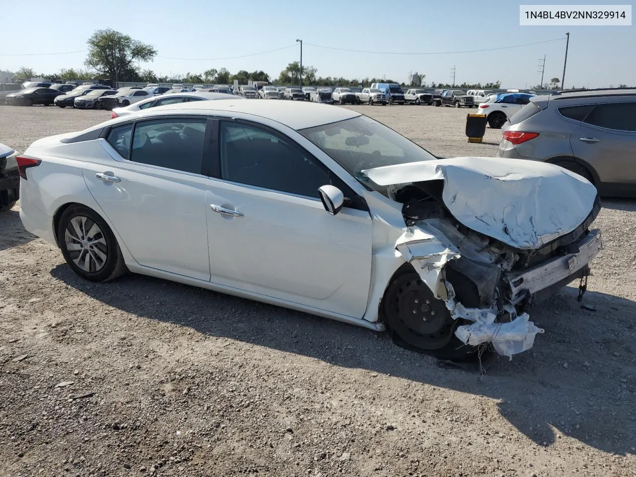 2022 Nissan Altima S VIN: 1N4BL4BV2NN329914 Lot: 75035364