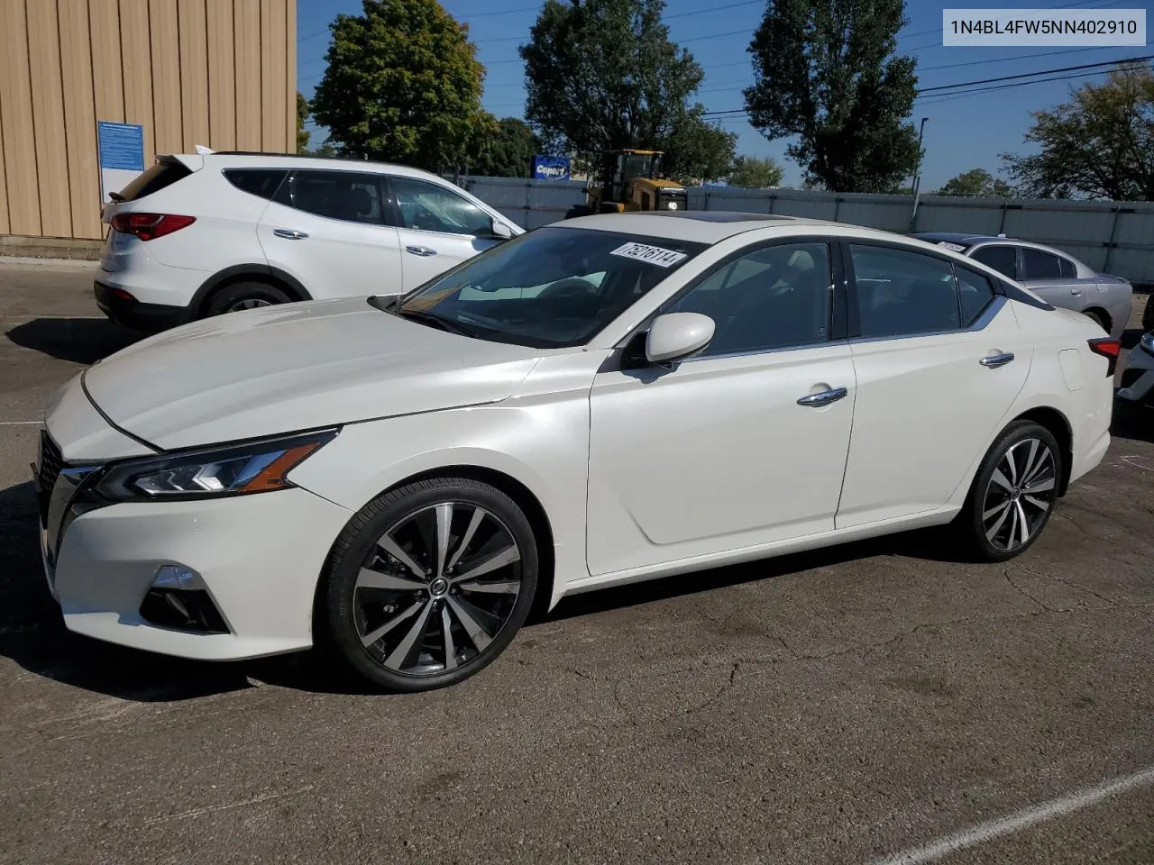 2022 Nissan Altima Platinum VIN: 1N4BL4FW5NN402910 Lot: 75216114