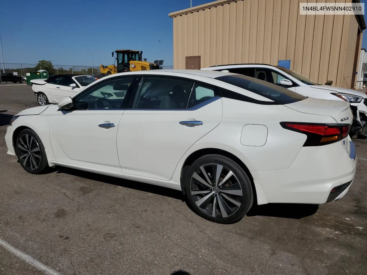 2022 Nissan Altima Platinum VIN: 1N4BL4FW5NN402910 Lot: 75216114