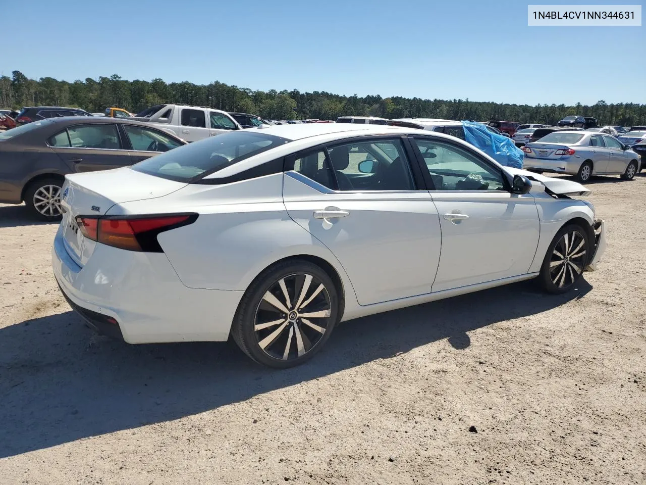 2022 Nissan Altima Sr VIN: 1N4BL4CV1NN344631 Lot: 75316854