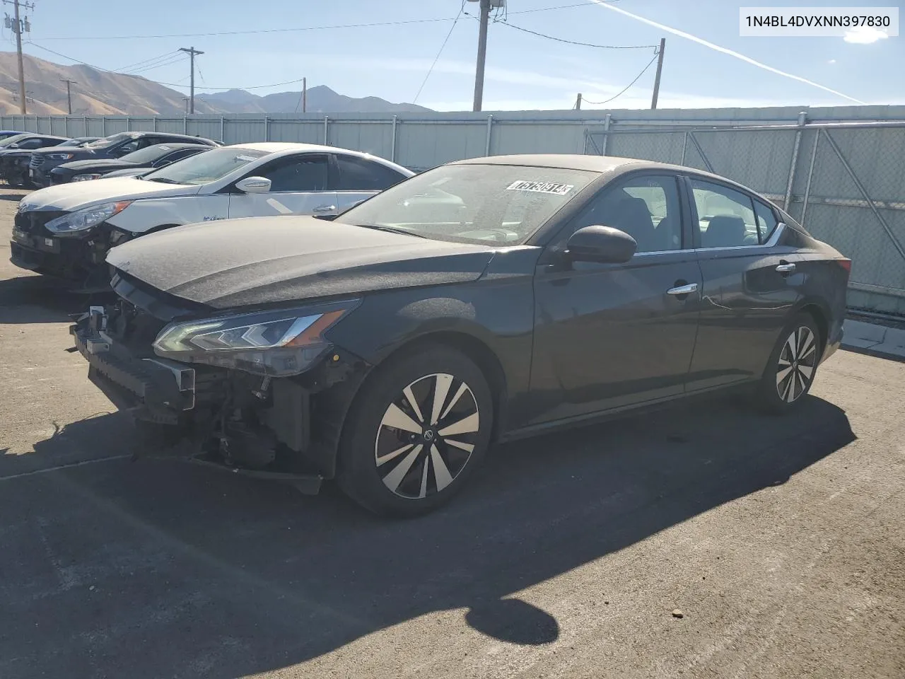 2022 Nissan Altima Sv VIN: 1N4BL4DVXNN397830 Lot: 75750914