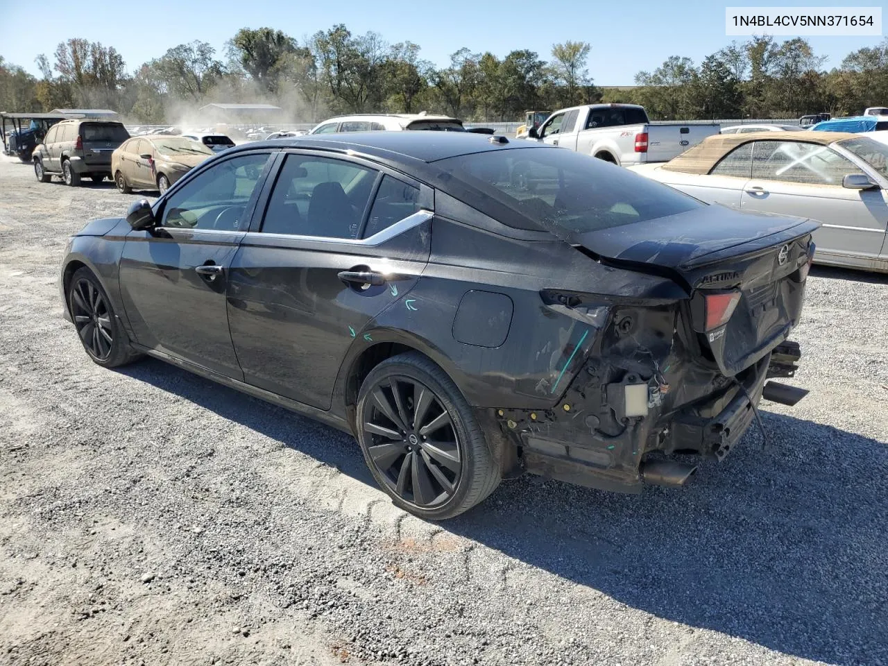 2022 Nissan Altima Sr VIN: 1N4BL4CV5NN371654 Lot: 75801454