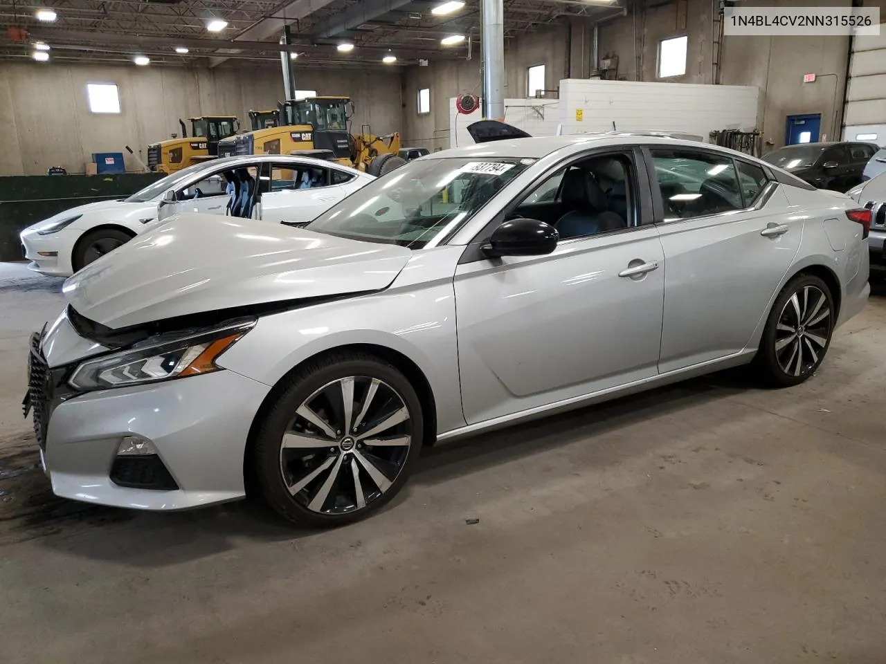 2022 Nissan Altima Sr VIN: 1N4BL4CV2NN315526 Lot: 75937794