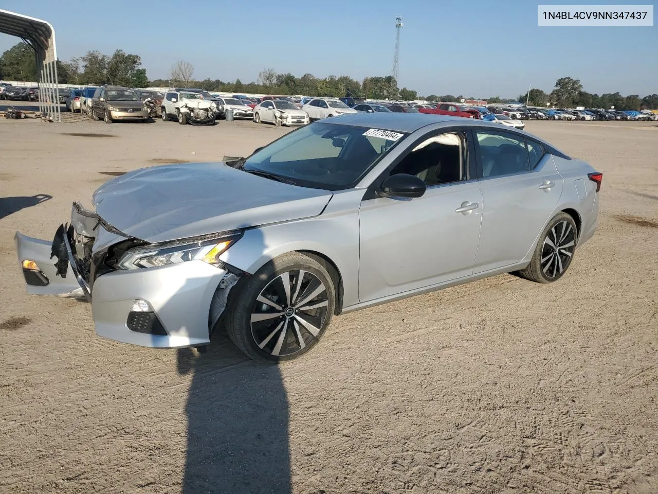 2022 Nissan Altima Sr VIN: 1N4BL4CV9NN347437 Lot: 77770464