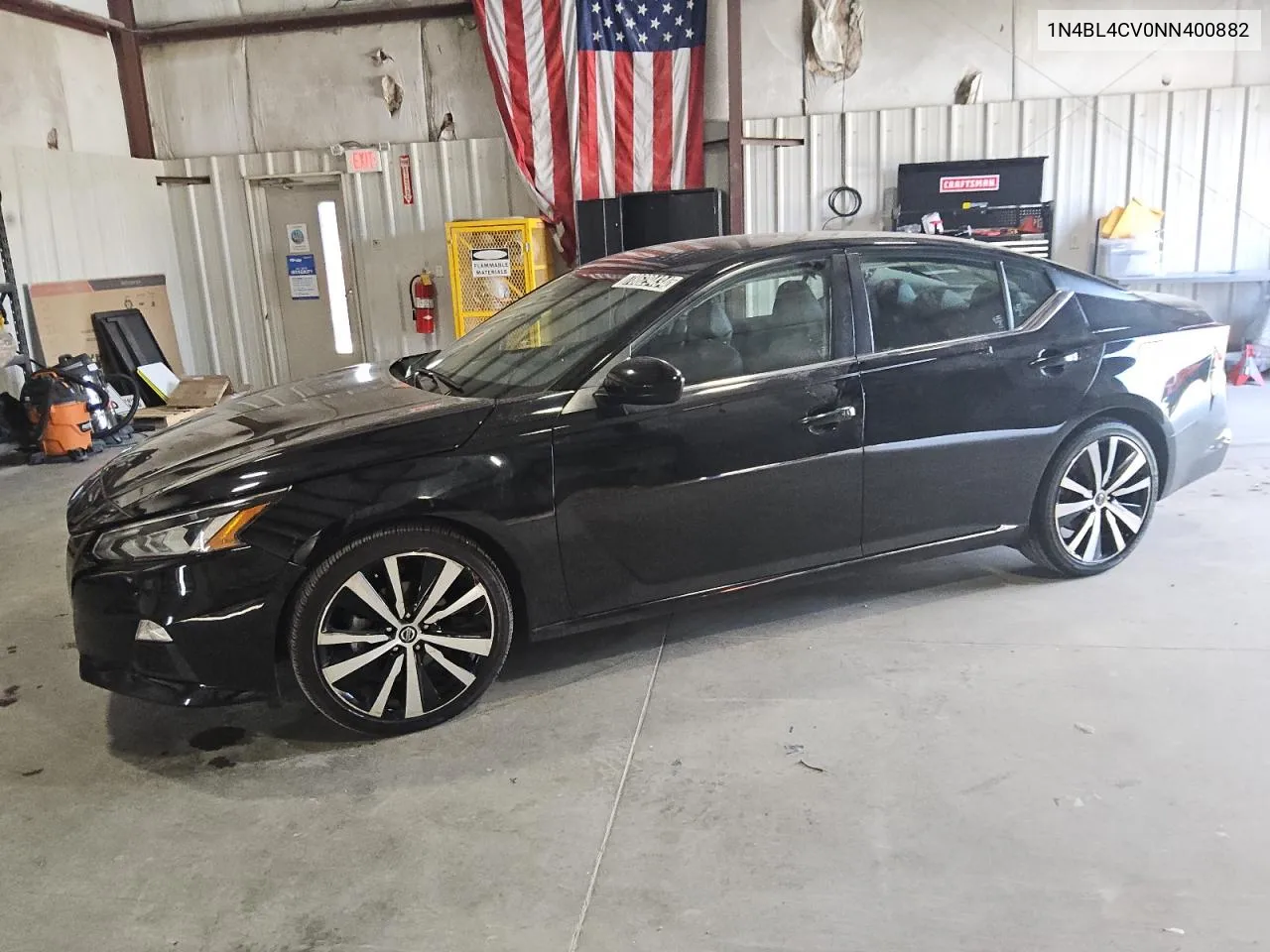 2022 Nissan Altima Sr VIN: 1N4BL4CV0NN400882 Lot: 78629434