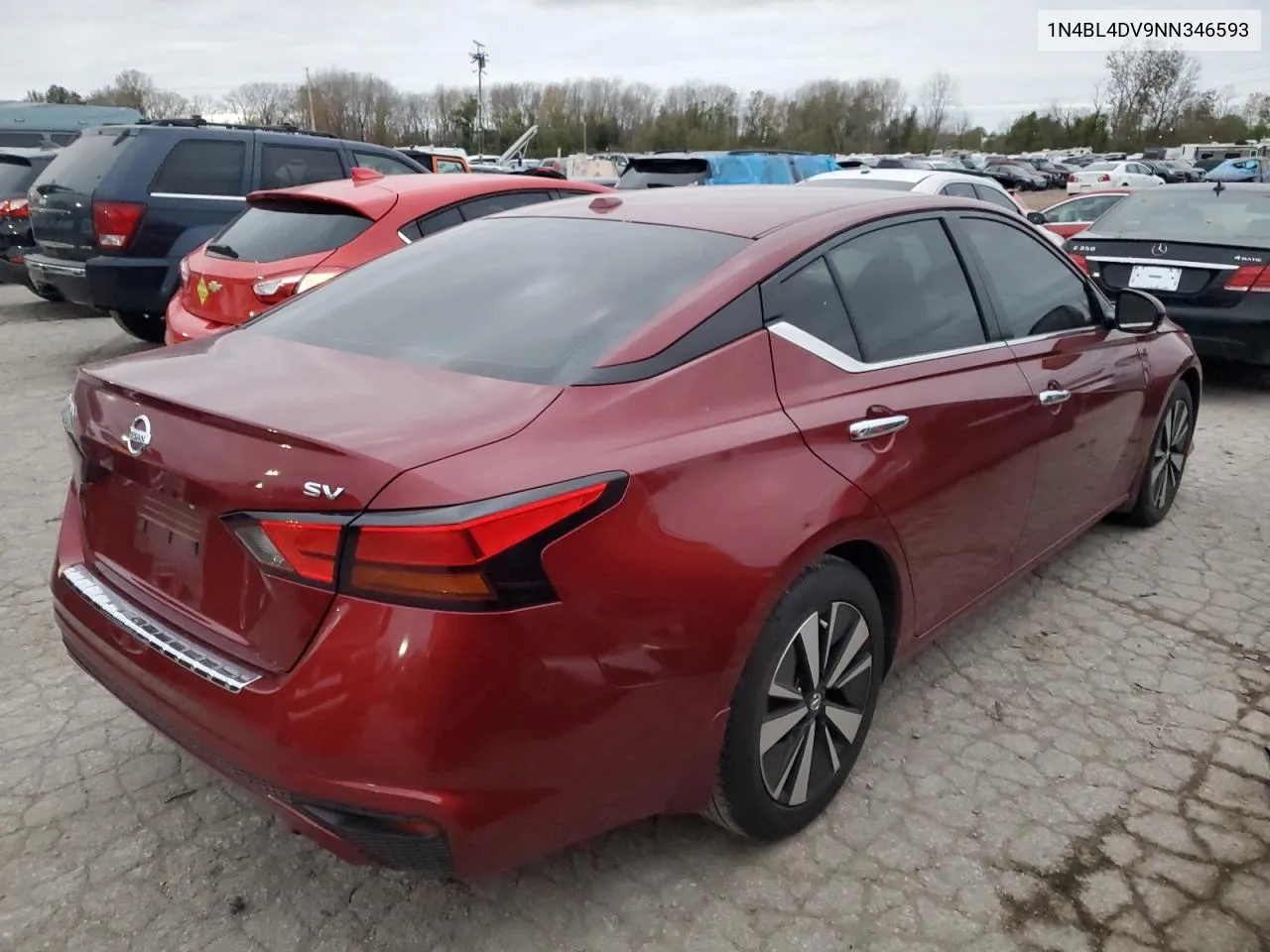 2022 Nissan Altima Sv VIN: 1N4BL4DV9NN346593 Lot: 79365914