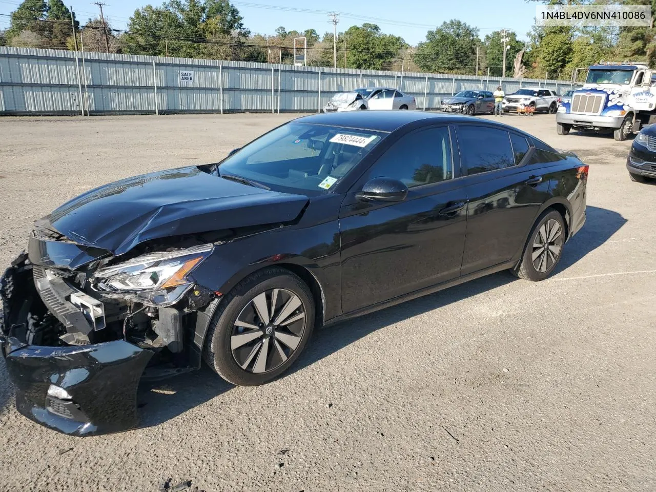 2022 Nissan Altima Sv VIN: 1N4BL4DV6NN410086 Lot: 79824444