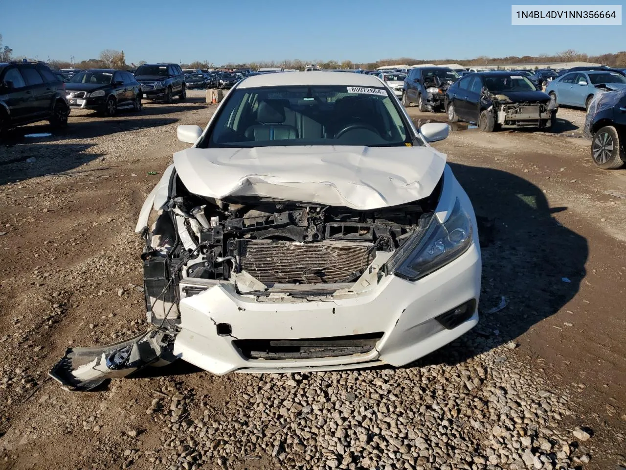 2022 Nissan Altima Sv VIN: 1N4BL4DV1NN356664 Lot: 80072664