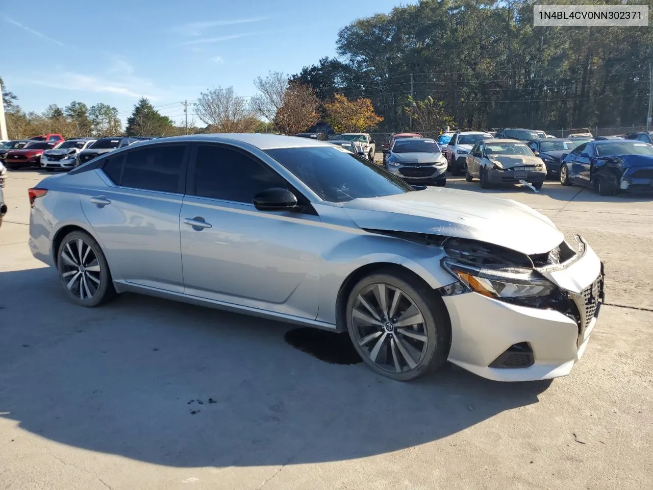 2022 Nissan Altima Sr VIN: 1N4BL4CV0NN302371 Lot: 80078214