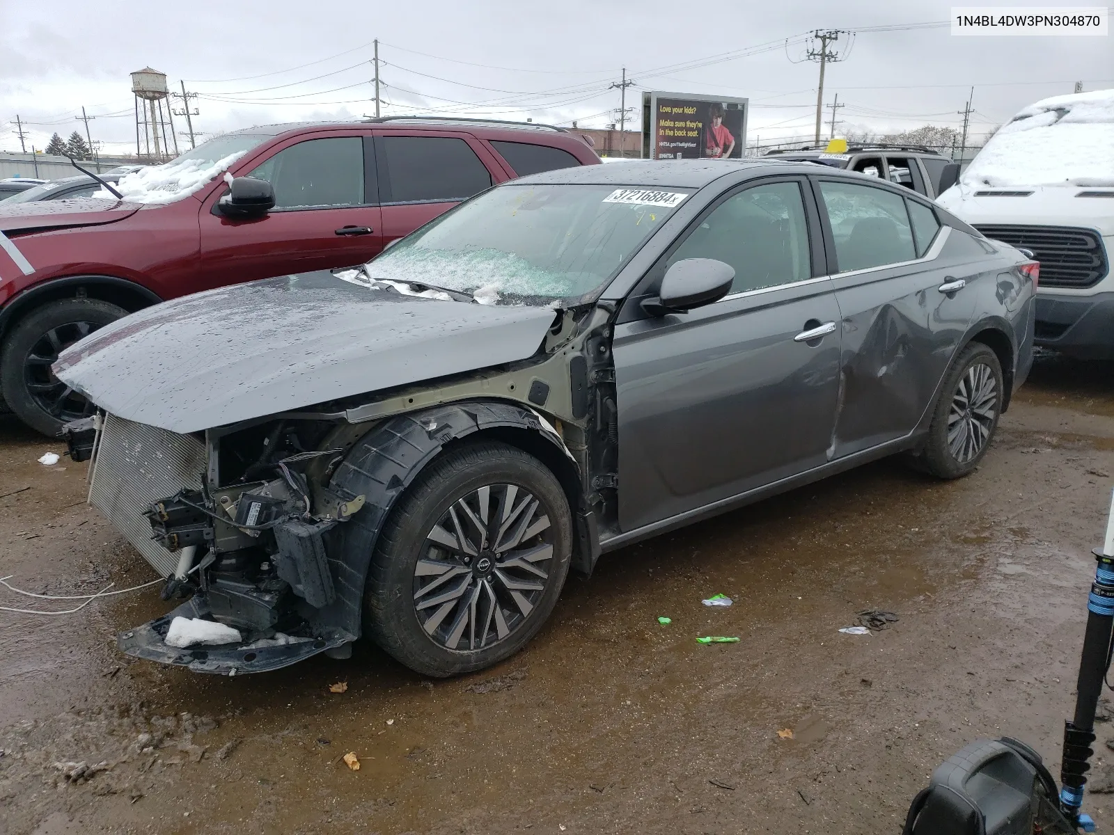 2023 Nissan Altima Sv VIN: 1N4BL4DW3PN304870 Lot: 65238124