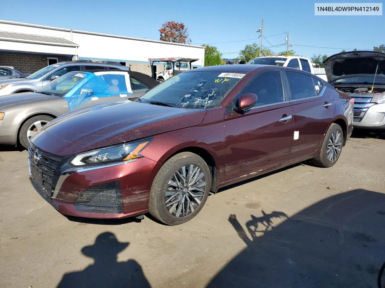 2023 Nissan Altima Sv VIN: 1N4BL4DW9PN412149 Lot: 69116834