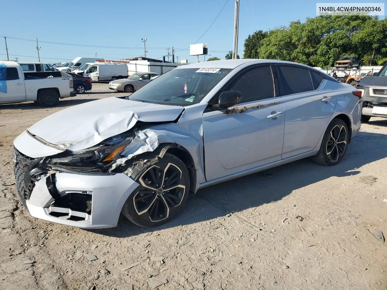 2023 Nissan Altima Sr VIN: 1N4BL4CW4PN400346 Lot: 69148314