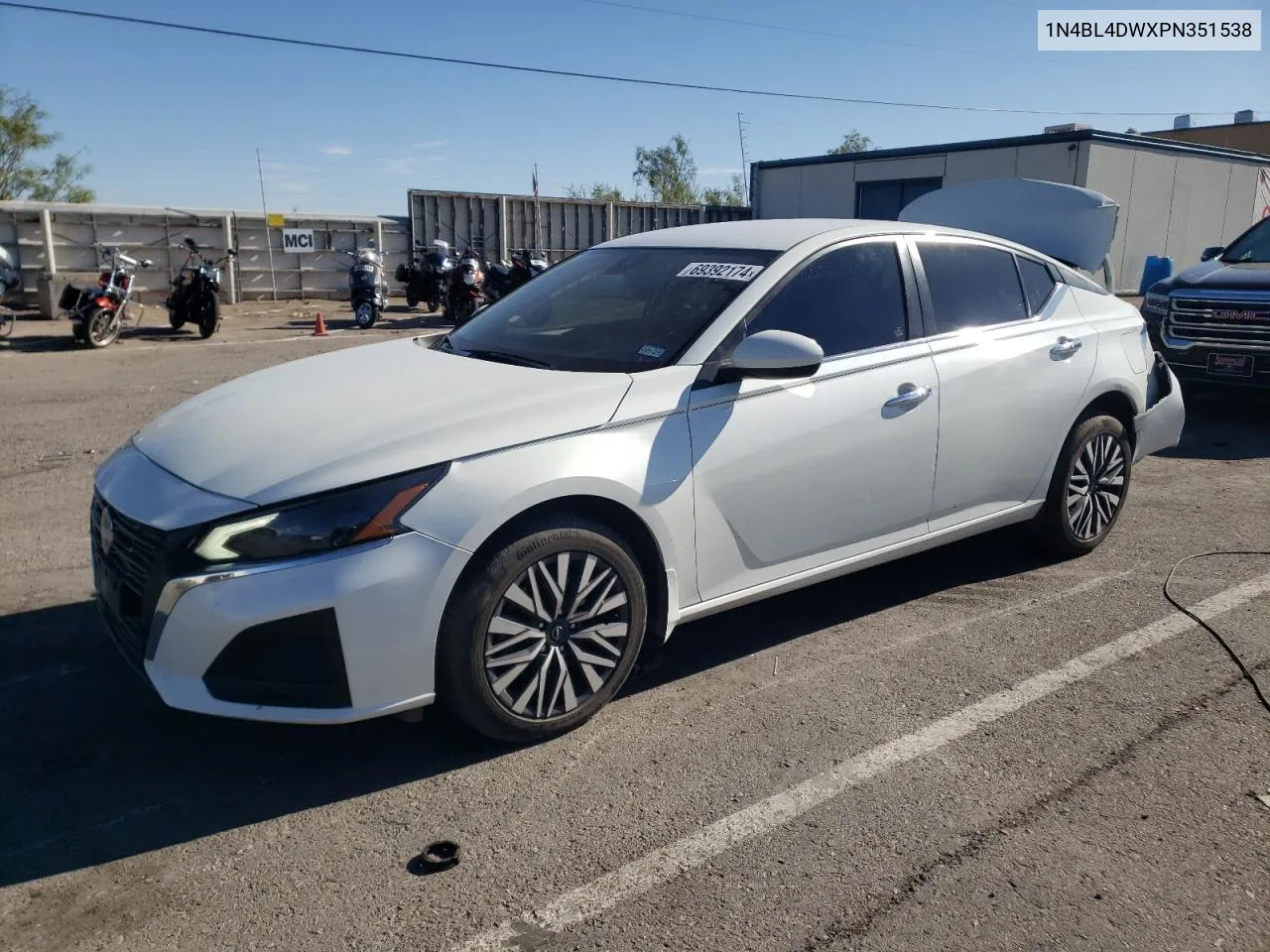 2023 Nissan Altima Sv VIN: 1N4BL4DWXPN351538 Lot: 69392174