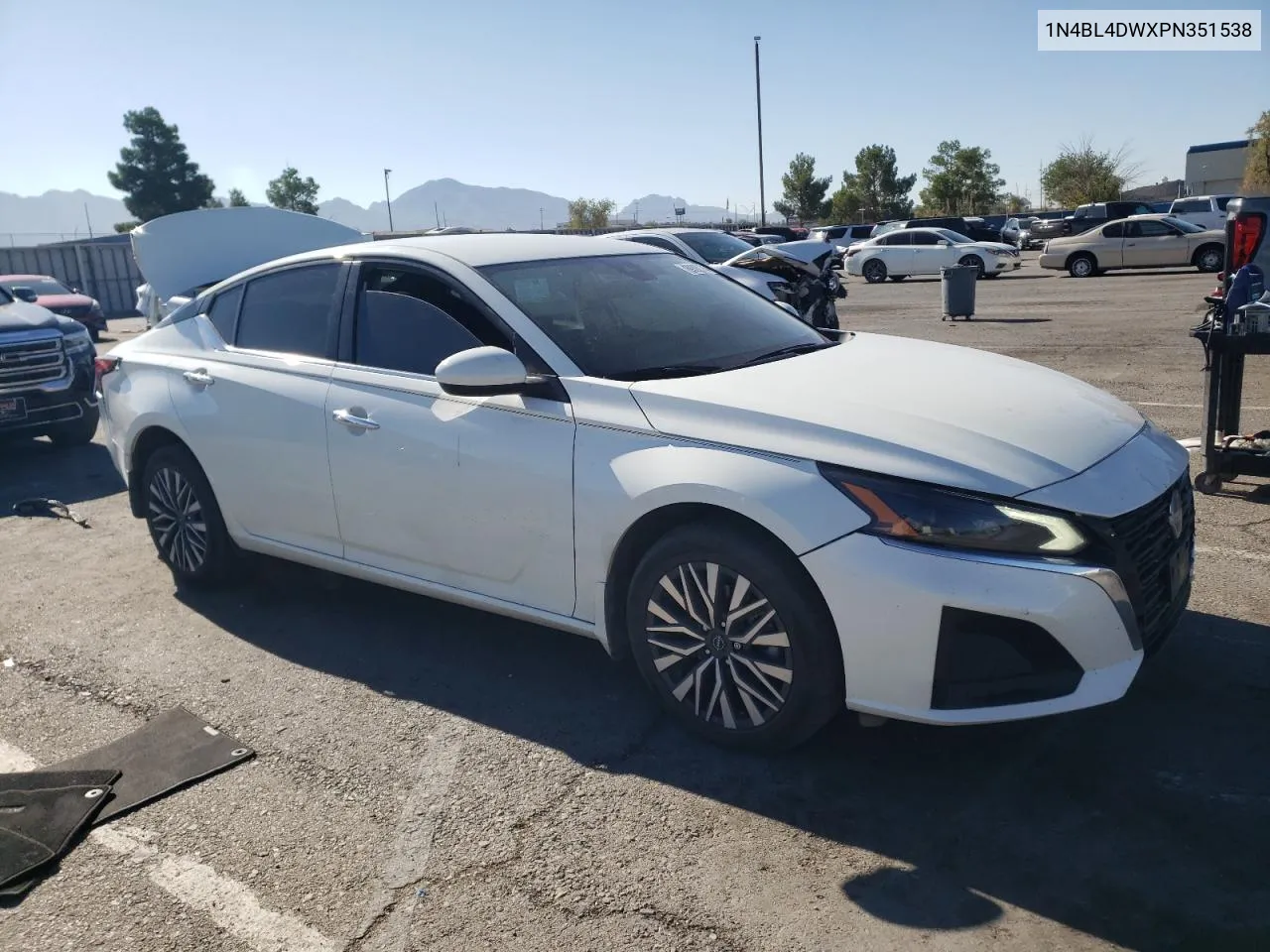 2023 Nissan Altima Sv VIN: 1N4BL4DWXPN351538 Lot: 69392174