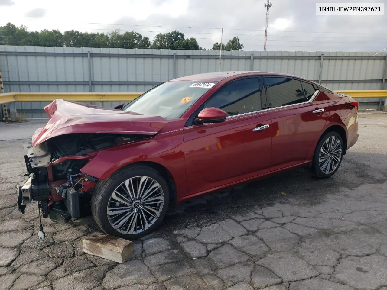 2023 Nissan Altima Sl VIN: 1N4BL4EW2PN397671 Lot: 69642434