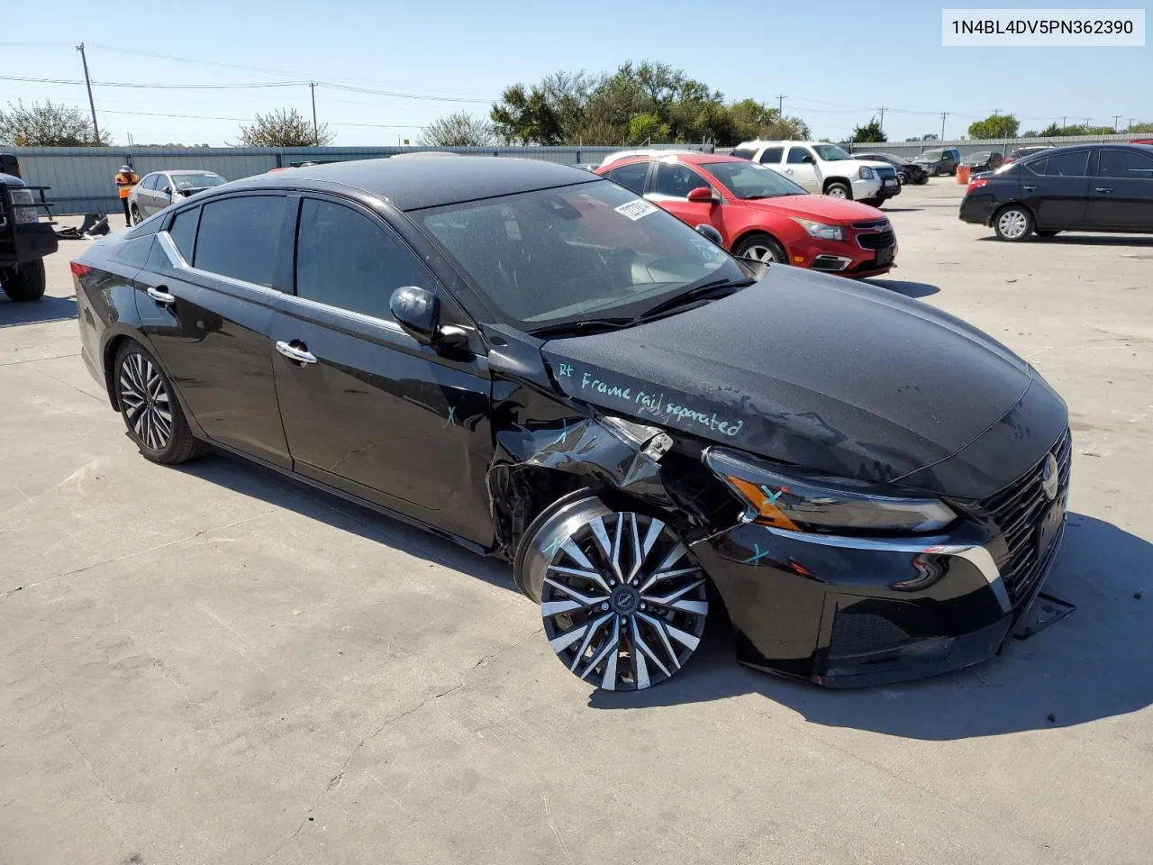 2023 Nissan Altima Sv VIN: 1N4BL4DV5PN362390 Lot: 72272814