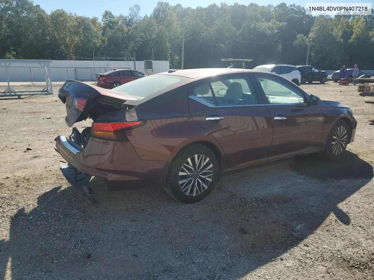 2023 Nissan Altima Sv VIN: 1N4BL4DV0PN407218 Lot: 76475014