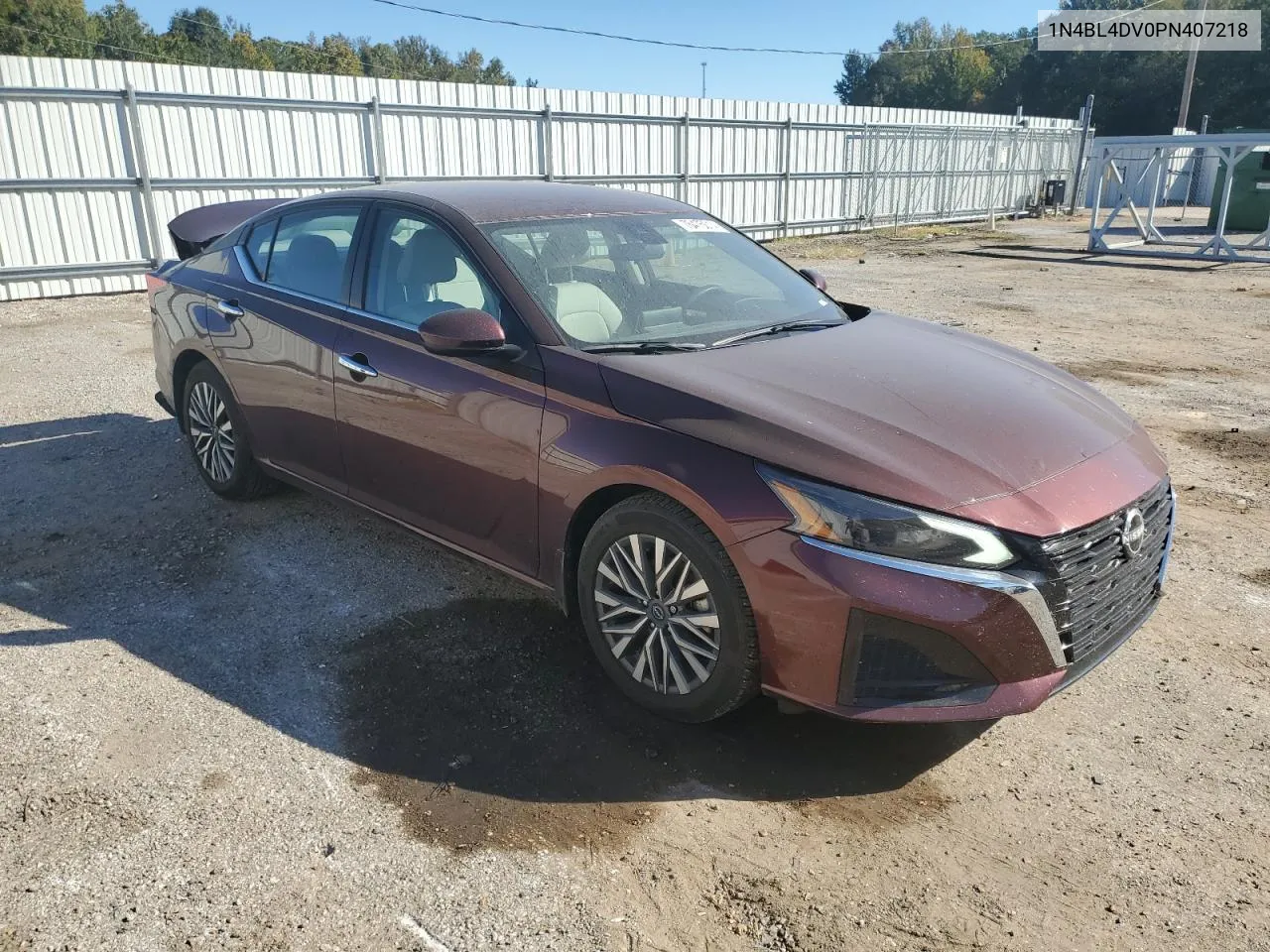 2023 Nissan Altima Sv VIN: 1N4BL4DV0PN407218 Lot: 76475014