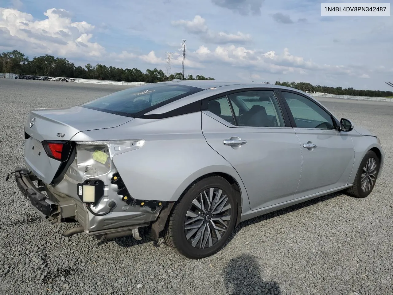 2023 Nissan Altima Sv VIN: 1N4BL4DV8PN342487 Lot: 77298444