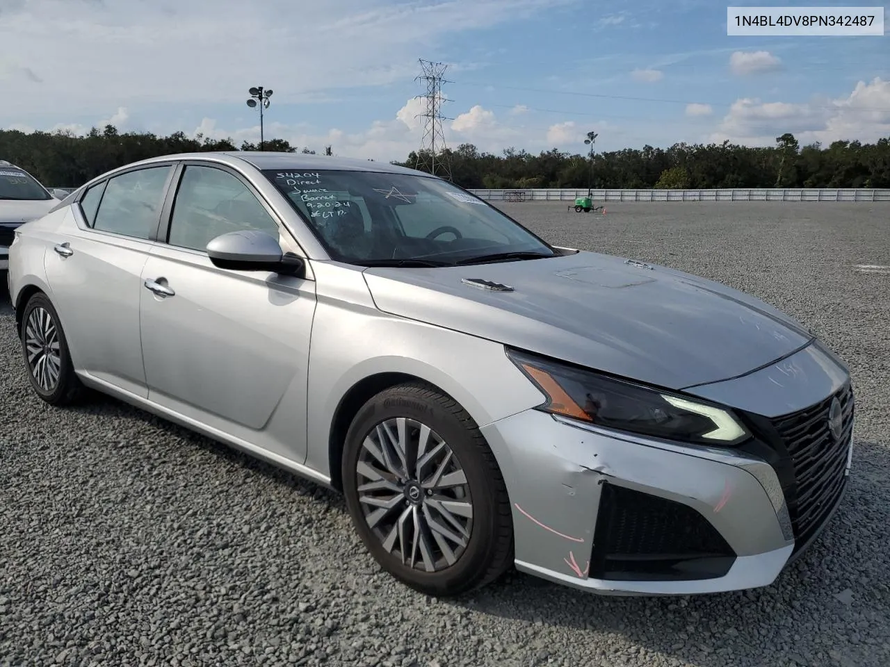 2023 Nissan Altima Sv VIN: 1N4BL4DV8PN342487 Lot: 77298444