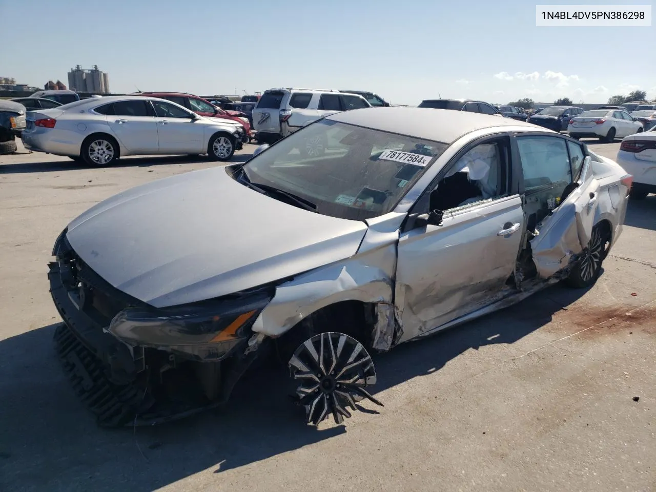 2023 Nissan Altima Sv VIN: 1N4BL4DV5PN386298 Lot: 78177584