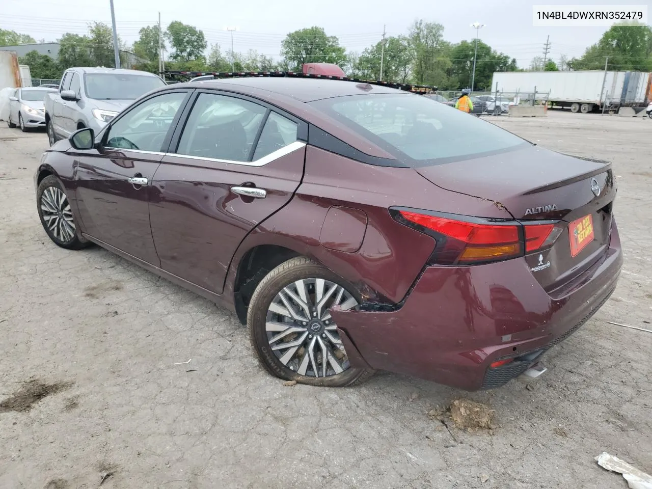 2024 Nissan Altima Sv VIN: 1N4BL4DWXRN352479 Lot: 52413534