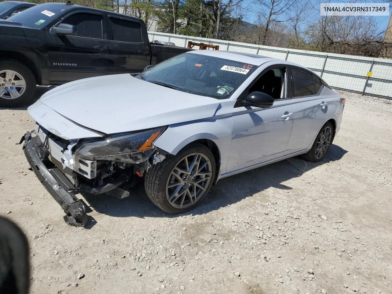 2024 Nissan Altima Sr VIN: 1N4AL4CV3RN317349 Lot: 52478064