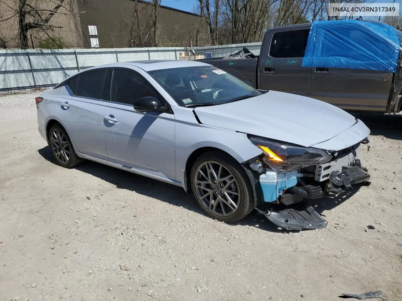 2024 Nissan Altima Sr VIN: 1N4AL4CV3RN317349 Lot: 52478064