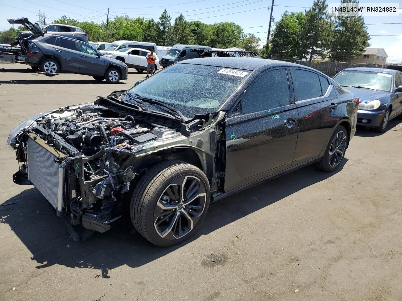 2024 Nissan Altima Sr VIN: 1N4BL4CW1RN324832 Lot: 57894924