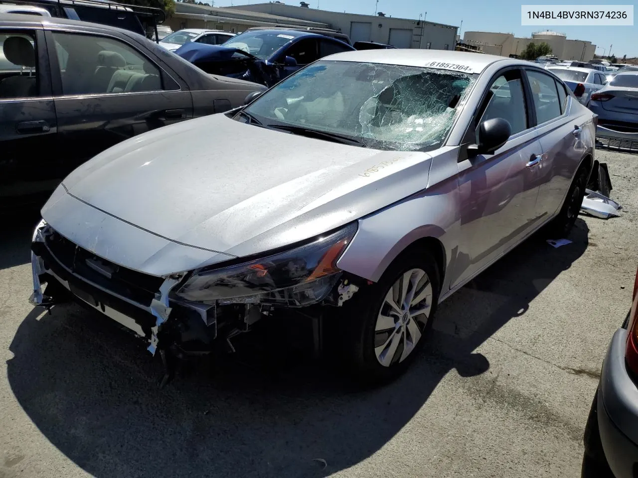 2024 Nissan Altima S VIN: 1N4BL4BV3RN374236 Lot: 61857364