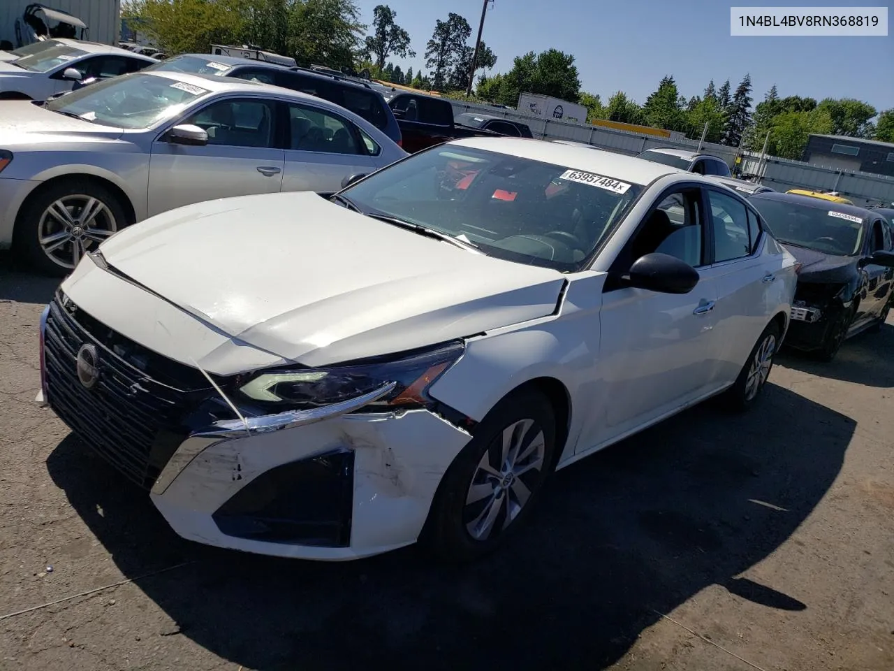 2024 Nissan Altima S VIN: 1N4BL4BV8RN368819 Lot: 63957484