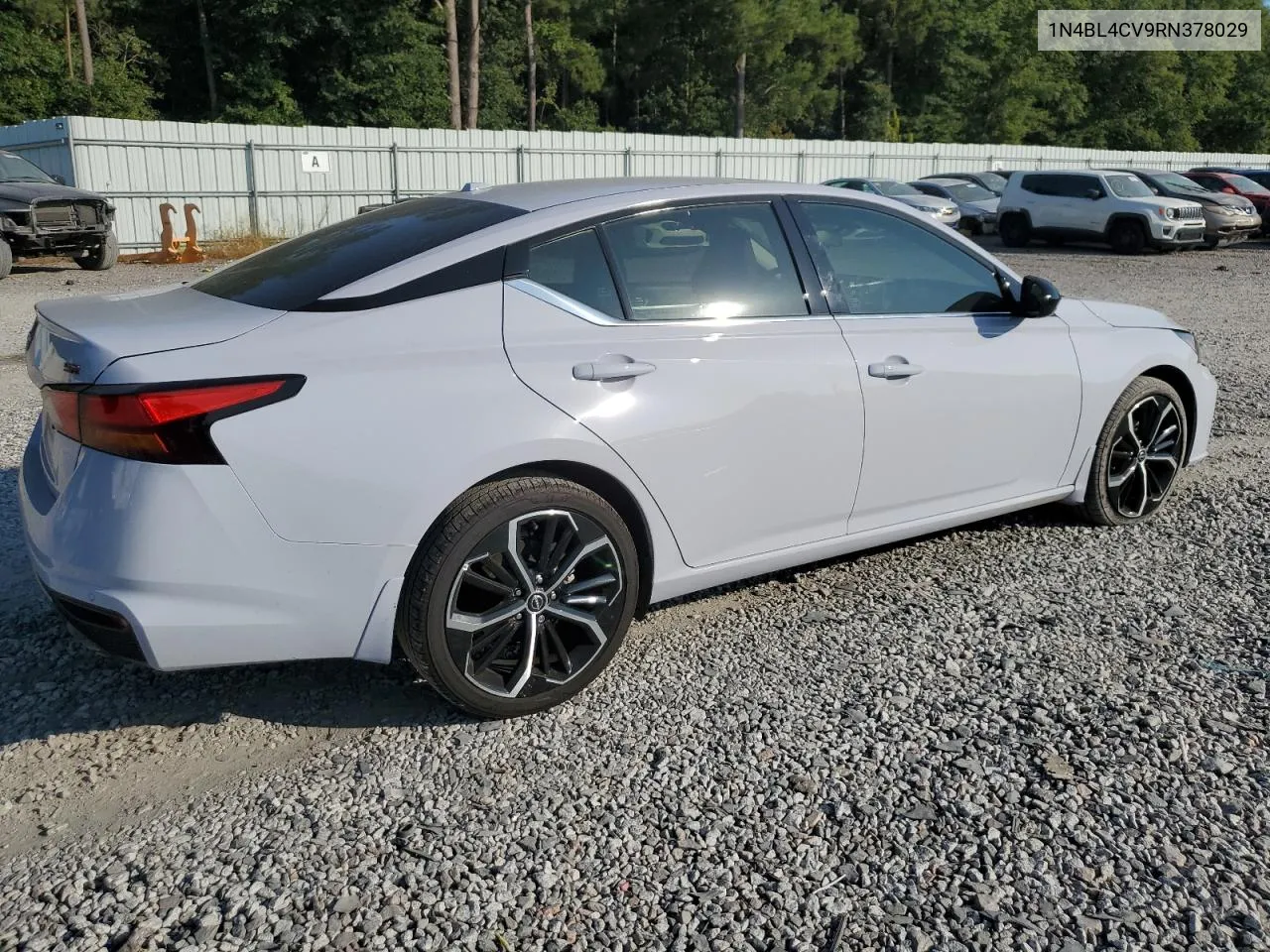 2024 Nissan Altima Sr VIN: 1N4BL4CV9RN378029 Lot: 69443254