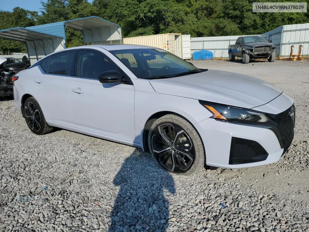 2024 Nissan Altima Sr VIN: 1N4BL4CV9RN378029 Lot: 69443254