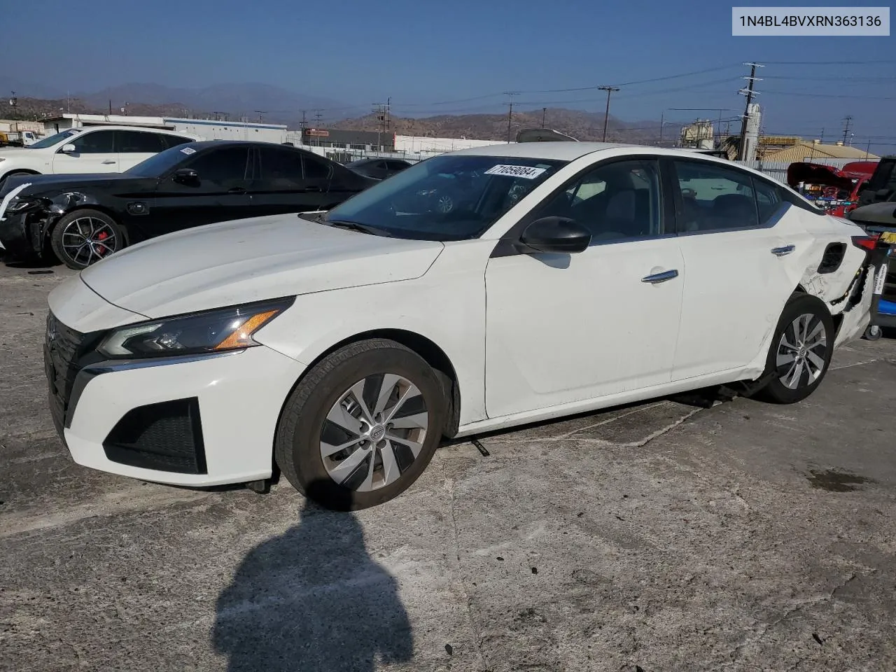 2024 Nissan Altima S VIN: 1N4BL4BVXRN363136 Lot: 71059084