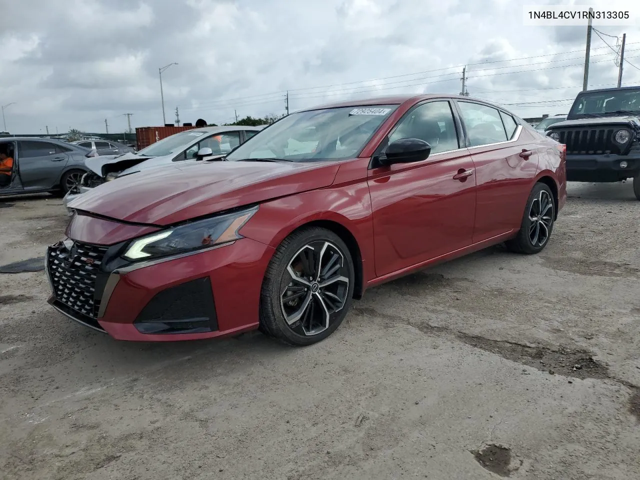 2024 Nissan Altima Sr VIN: 1N4BL4CV1RN313305 Lot: 72925404