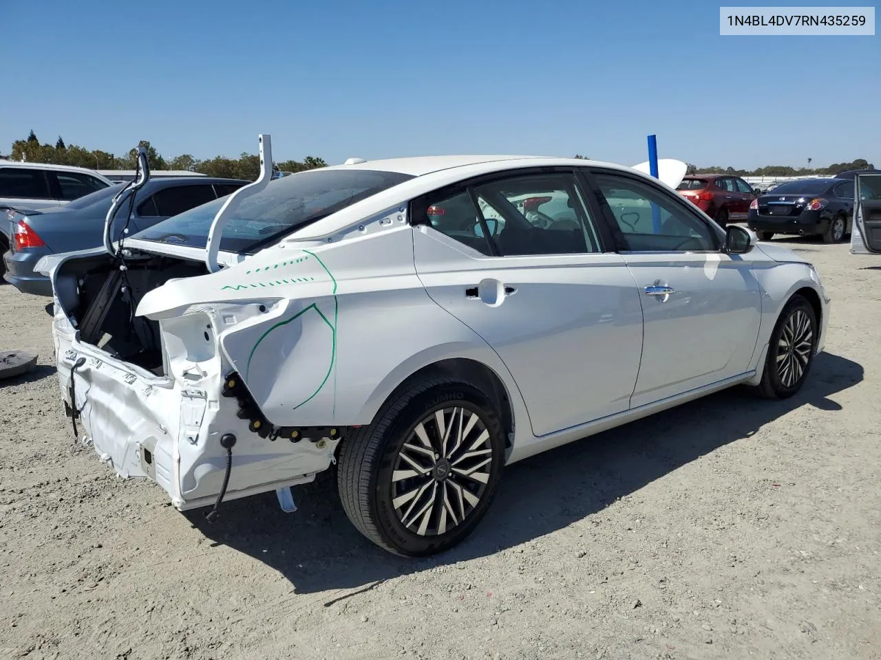 2024 Nissan Altima Sv VIN: 1N4BL4DV7RN435259 Lot: 73243984