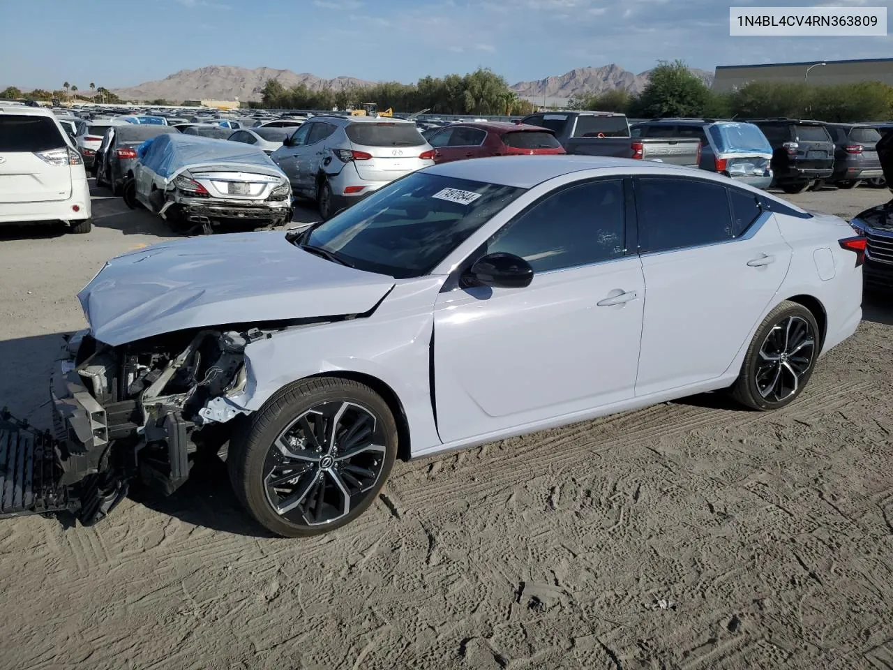 2024 Nissan Altima Sr VIN: 1N4BL4CV4RN363809 Lot: 74970544