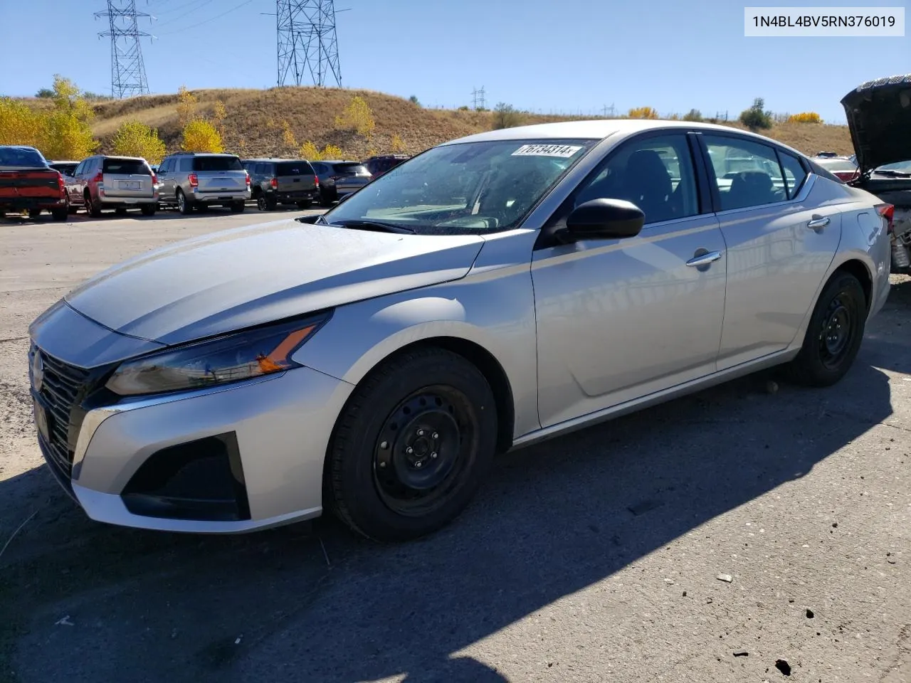 2024 Nissan Altima S VIN: 1N4BL4BV5RN376019 Lot: 76734314