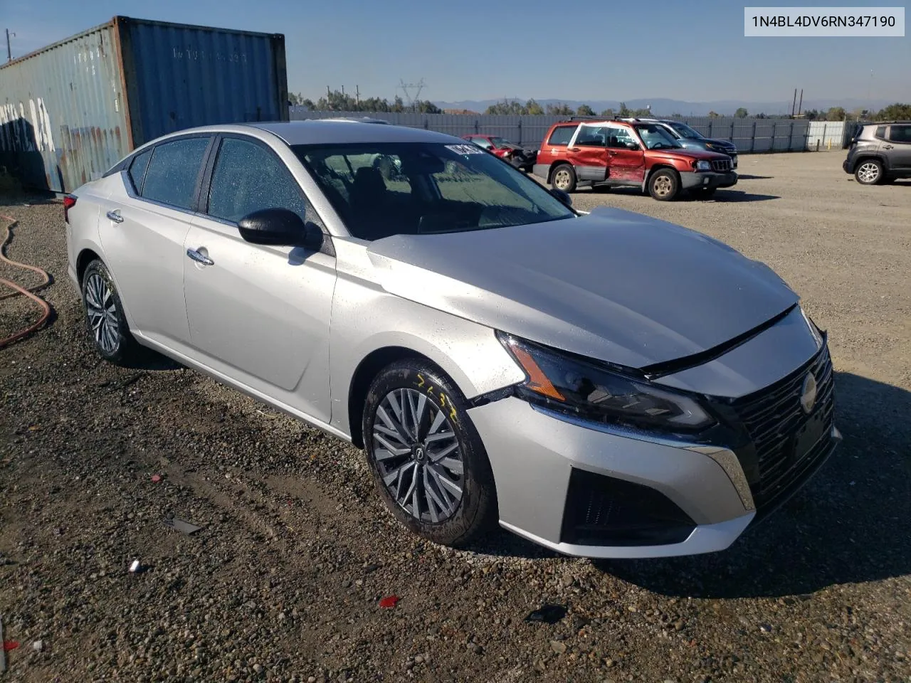 2024 Nissan Altima Sv VIN: 1N4BL4DV6RN347190 Lot: 77127824