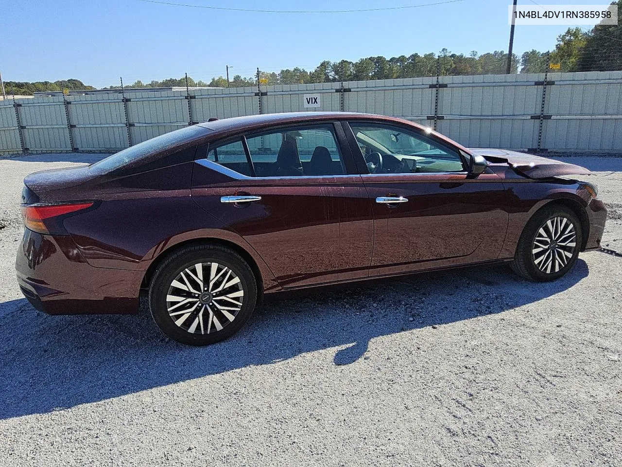 2024 Nissan Altima Sv VIN: 1N4BL4DV1RN385958 Lot: 77845434