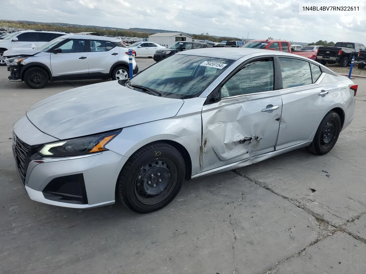 2024 Nissan Altima S VIN: 1N4BL4BV7RN322611 Lot: 78459154