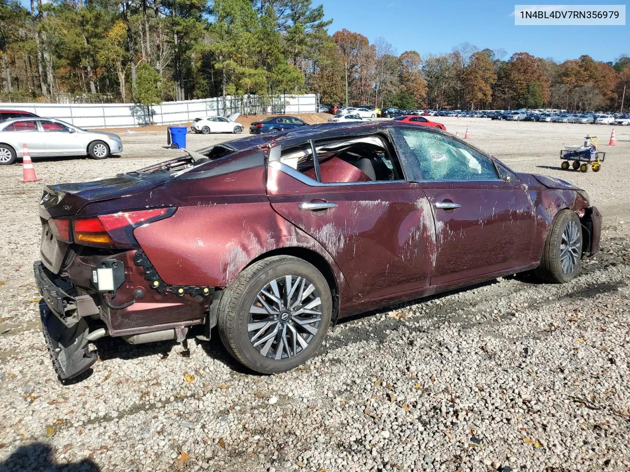 2024 Nissan Altima Sv VIN: 1N4BL4DV7RN356979 Lot: 82031504