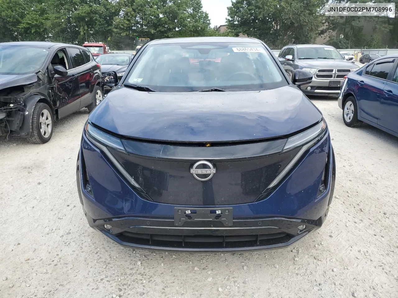 2023 Nissan Ariya Platinum + VIN: JN1DF0CD2PM708996 Lot: 68865434