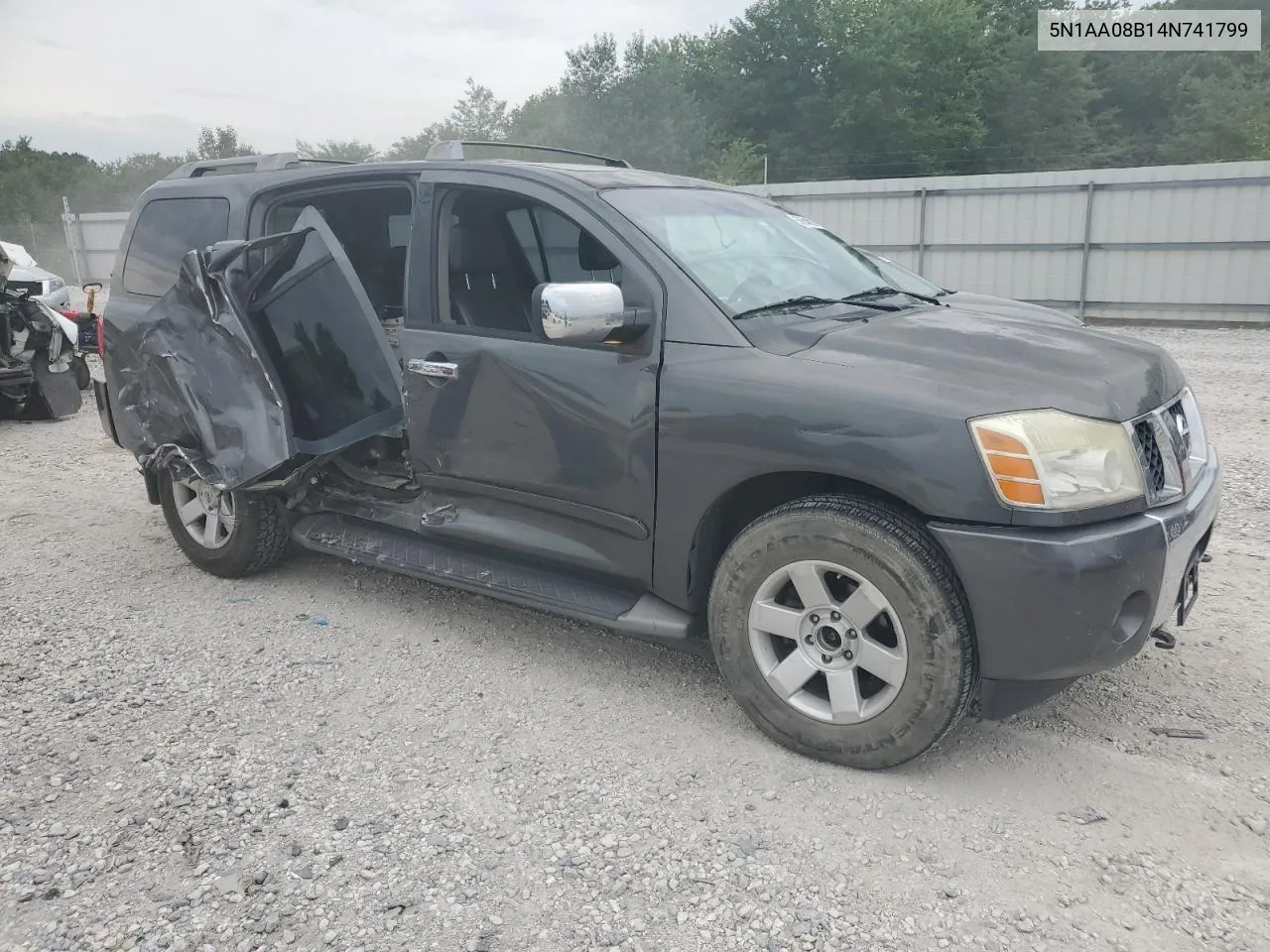 2004 Nissan Armada Se VIN: 5N1AA08B14N741799 Lot: 54076204