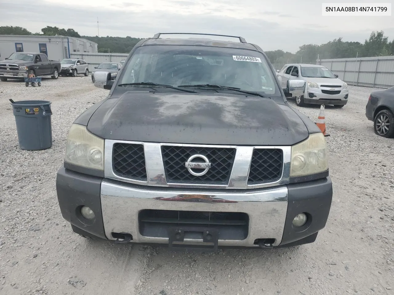 2004 Nissan Armada Se VIN: 5N1AA08B14N741799 Lot: 54076204