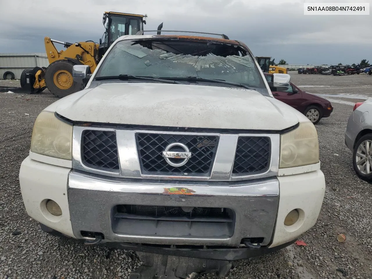 2004 Nissan Armada Se VIN: 5N1AA08B04N742491 Lot: 64501214