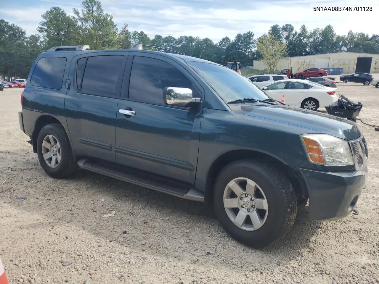 2004 Nissan Armada Se VIN: 5N1AA08B74N701128 Lot: 70433224